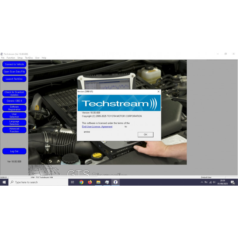 Toyota Techstream v18.00.008 – Full OEM Diagnostic & Programming Software for Toyota, Lexus & Scion